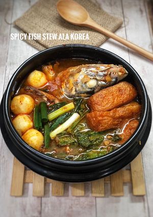 Foto resep Sup ikan pedas ala korea