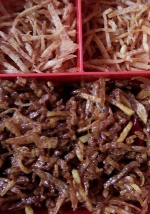 Foto resep Kering Tempe Kentang Pedas Manis