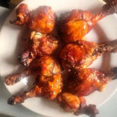 A picture of Honey Cholula Chicken Legs.
