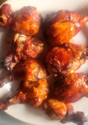 A picture of Honey Cholula Chicken Legs.