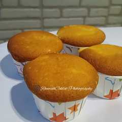A picture of Cupcake Tepung Beras Putih Telur.