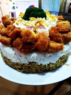 Foto resep Kue Ulang Tahun Indomie
