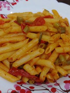 عکسی از دستور ماکارانی بدون سویا