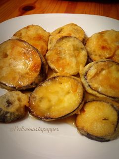 Una foto de Berenjenas con salsa dulce (con y sin Thermomix)