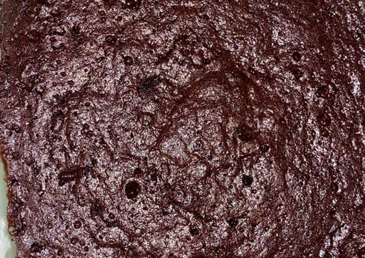 Steps to Prepare Perfect 5 minutes microwave brownies!