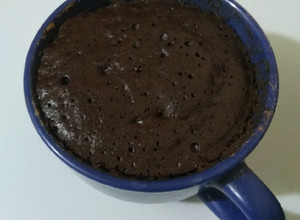 Una foto de Brownie en taza