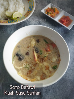 Foto resep Soto Betawi Kuah Susu Santan