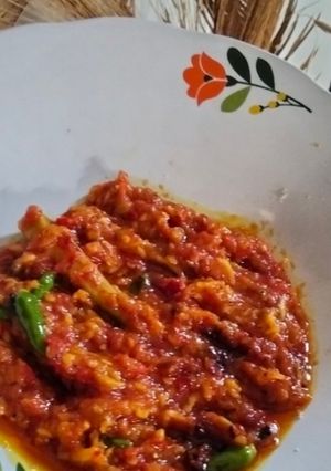Foto resep Sambal Tempoyak Teri Resep Mami Desfita