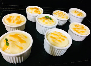 Una foto de Sémola con leche (con leche en polvo)