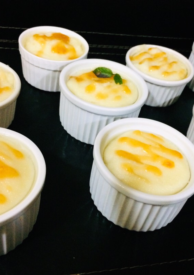 Una foto de Sémola con leche (con leche en polvo)