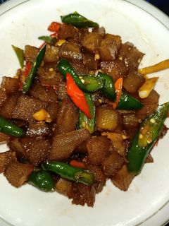 Foto resep Kikil tumis cabe ijo