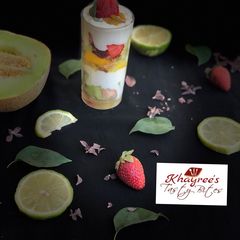A picture of Fruit Salad dressings.