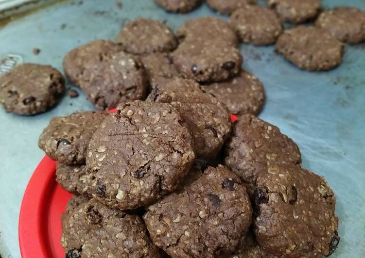 Resep Coklat Oat Kukis oleh Shyswy - Cookpad