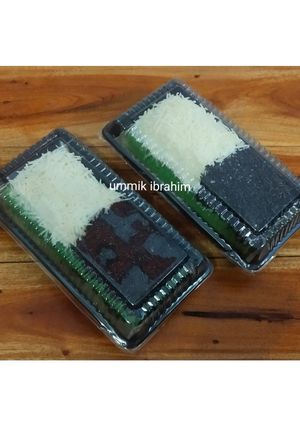 Foto resep Bolu kukus pandan toping keju & meses