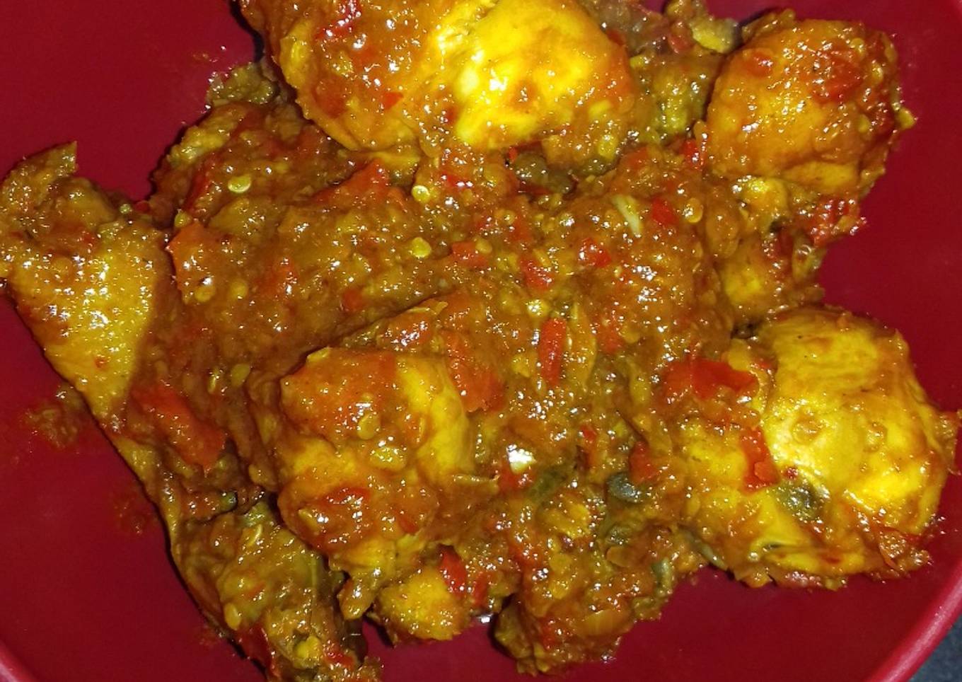 Ayam balado pedas anti gagal