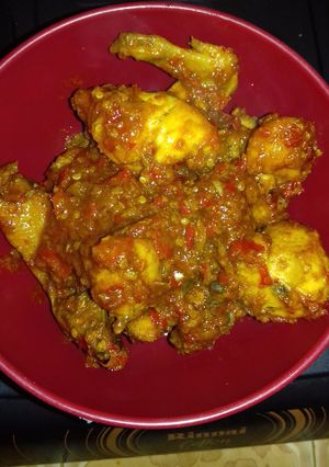 Foto resep Ayam balado pedas anti gagal