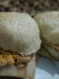 Una foto de Pan para hamburguesas