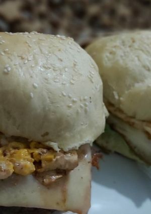 Una foto de Pan para hamburguesas