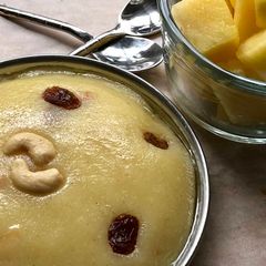 A picture of Pineapple Halwa.