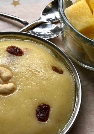 A picture of Pineapple Halwa.