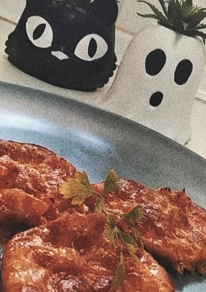 Una foto de Mini-pizzas de Berenjena