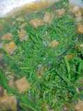 Cah Sayur tempe Kelakai
