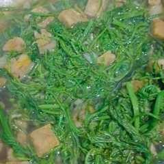 รูปของ Cah Sayur tempe Kelakai
