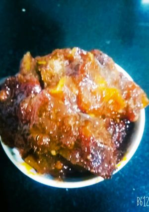 A picture of Khatta meetha nimbu ka acchar.