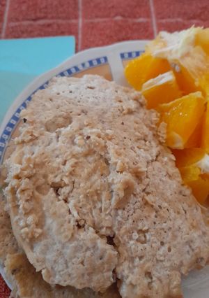 Una foto de Hot cakes de avena