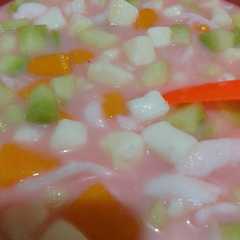 A picture of Es kelapa muda cocopandan.