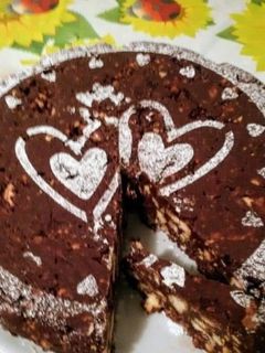 Foto di Torta biscotto al cioccolato