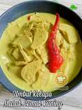 Umbut Kelapa Masak Lemak Kuning