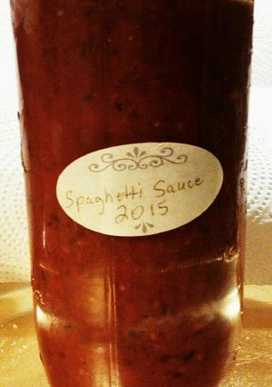 A picture of Canned Spaghetti Sauce.