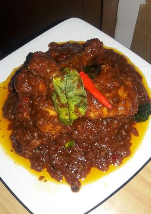 Foto resep Ayam goreng bumbu sate goreng