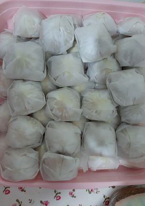 صورة لوصفة عجينة المعمول بالسميد