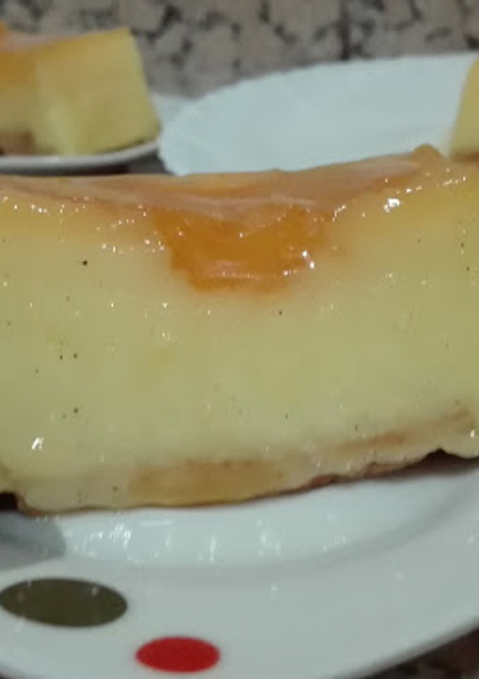 Una foto de Tarta fría de piña