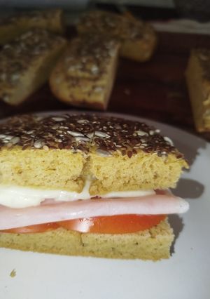 Una foto de Pan Esponjoso Sin Harina
