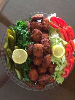 عکسی از دستور فلافل خونگی