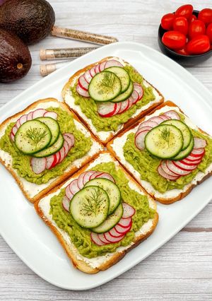 Une photo de Tartines avocat