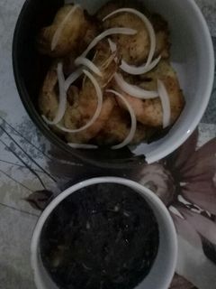 Foto resep Udang Tepung Saos Lada Hitam