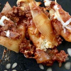 Italian Stuffed Shells A picture of Italian Stuffed Shells.