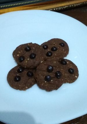 Foto resep Crispy choconut cookies