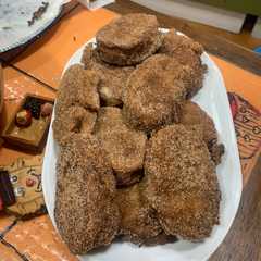 Una foto de Torrijas de chocolate