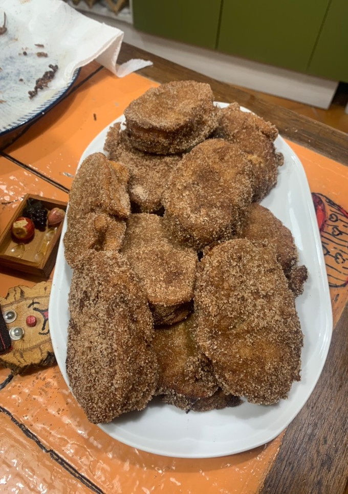 Una foto de Torrijas de chocolate
