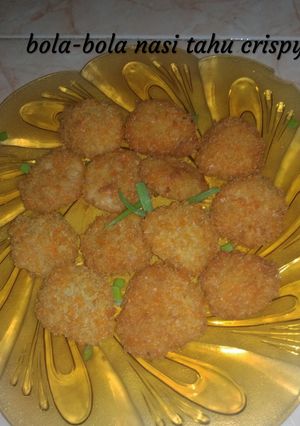 Foto resep Bola-bola Nasi Tahu Crispy