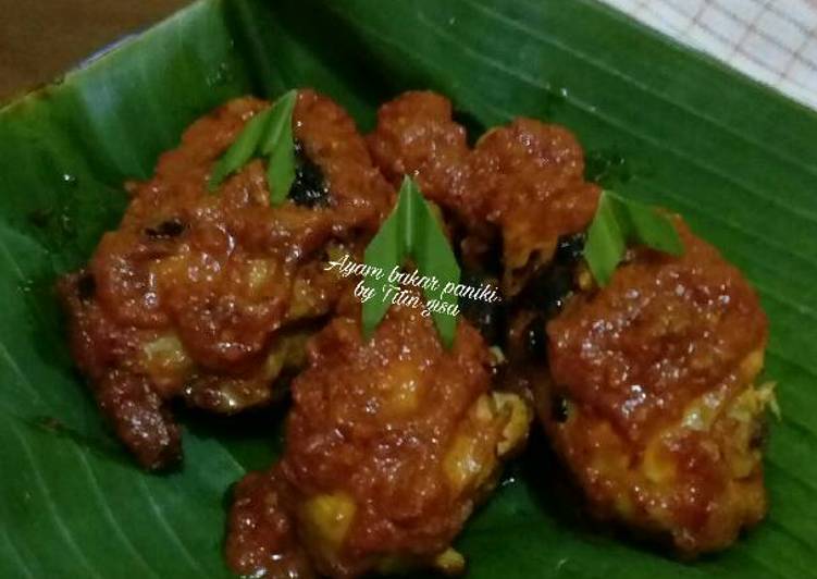 Resep Ayam Bakar Paniki, Anti Gagal