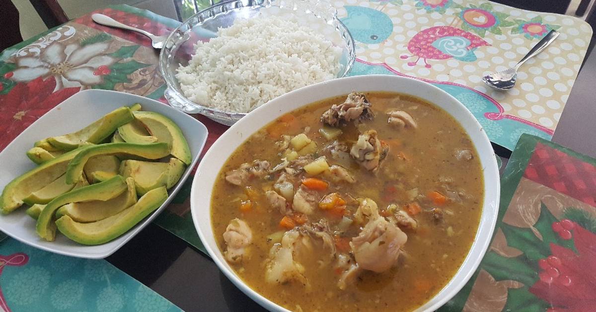 Sopa de pata de vaca a mi estilo Receta de Luz Cocina a Mi estilo- Cookpad