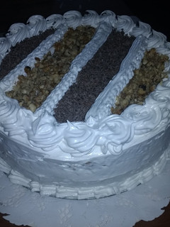 Una foto de Torta de Turrón Nuez