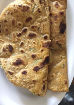 A picture of Masala roti.