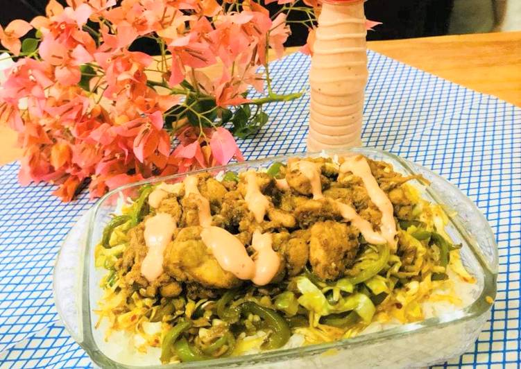 Easiest Way to Cook Appetizing Chicken BBQ Rice Recipe๐ Easiest Way to Cook Appetizing Chicken BBQ Rice Recipe๐